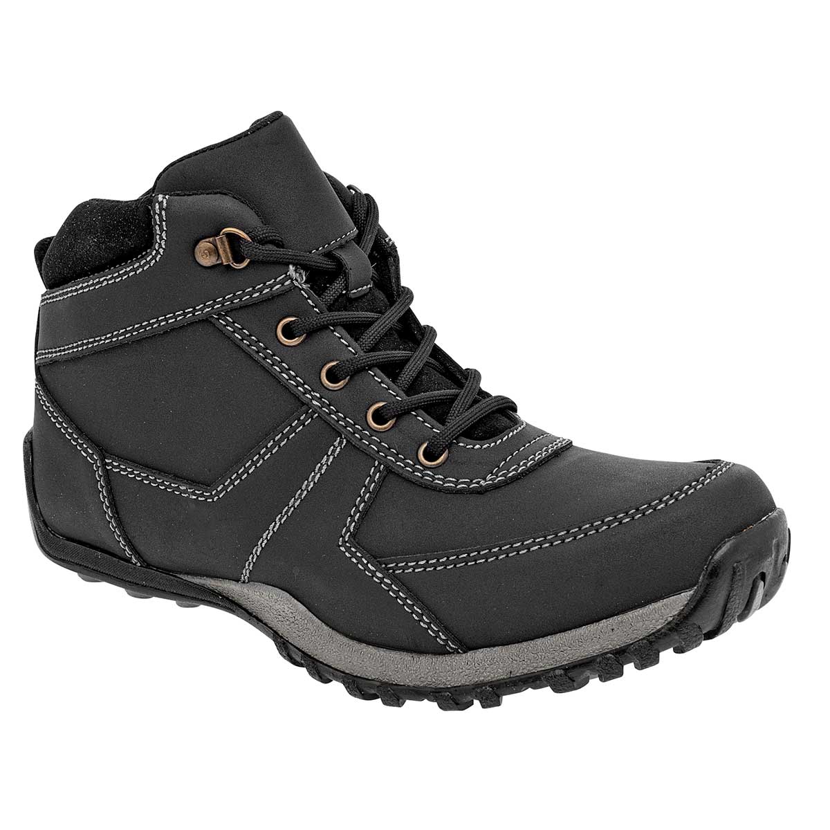 Botas de senderismo Exterior Piel Sintética Color Negro Para Hombre De RBCOLLECTION