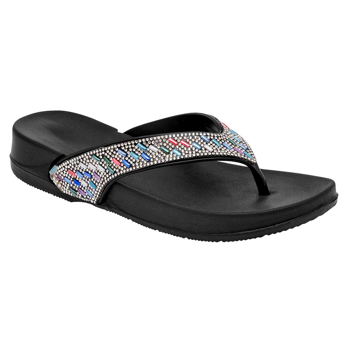 Sandalias clásicas Exterior Sintético Color Negro Para Mujer De SIGNOS