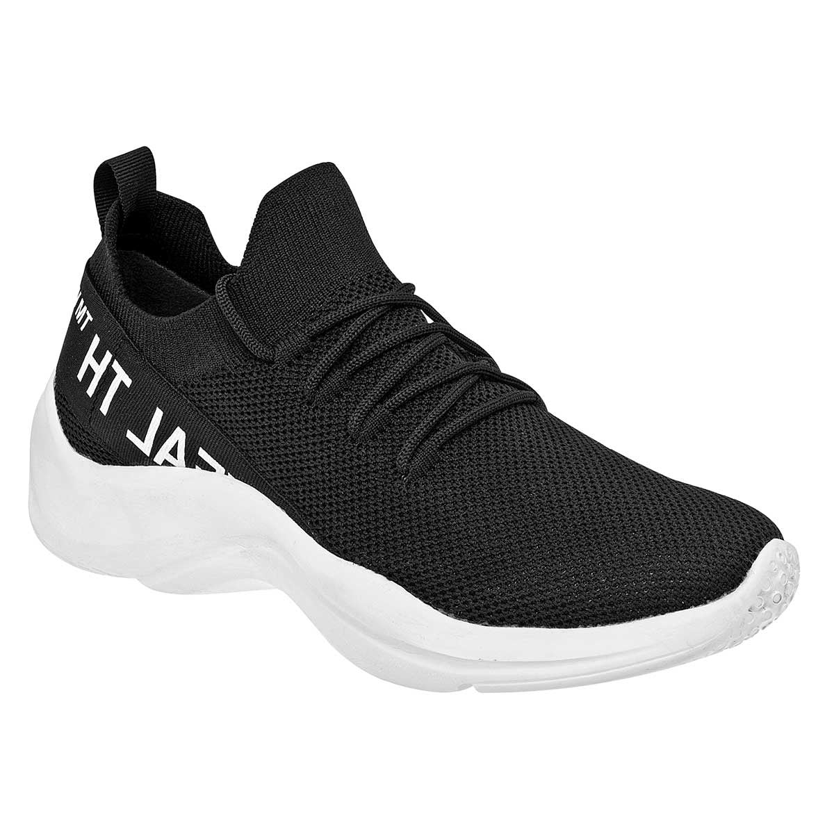 Tenis tipo deportivo Exterior Textil Color Negro Para Mujer De Stars of the World