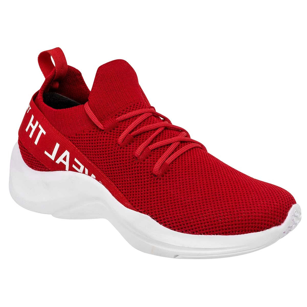 Tenis tipo deportivo Exterior Textil Color Rojo Para Mujer De Stars of the World