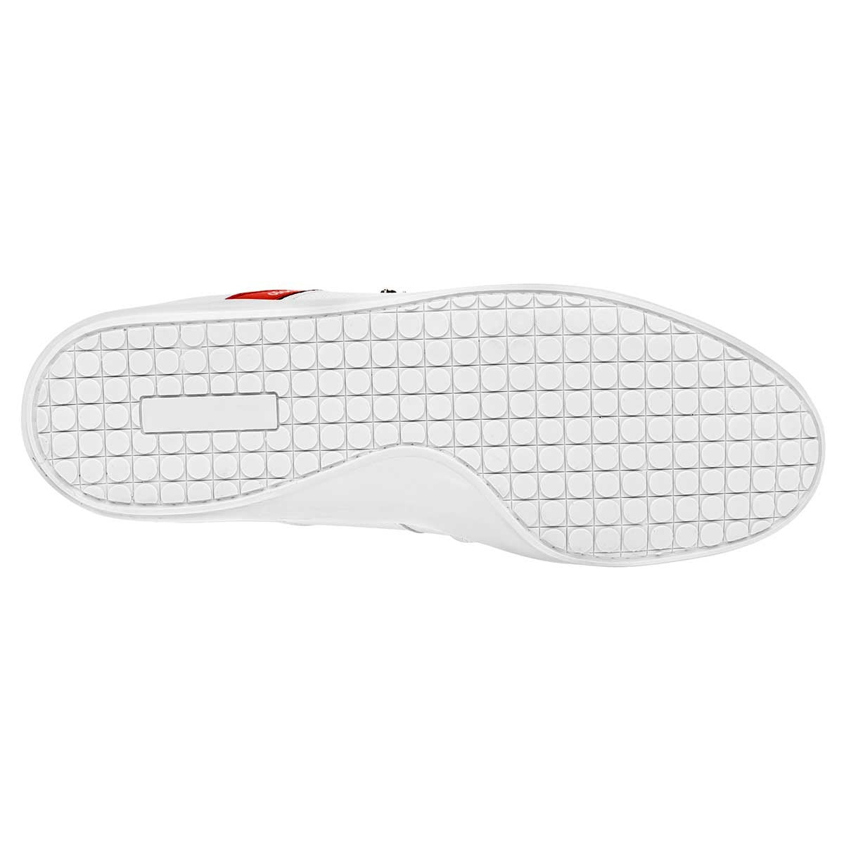 Tenis con cordones Exterior Piel Sintética Color Blanco Con Marino Para Hombre De American Polo