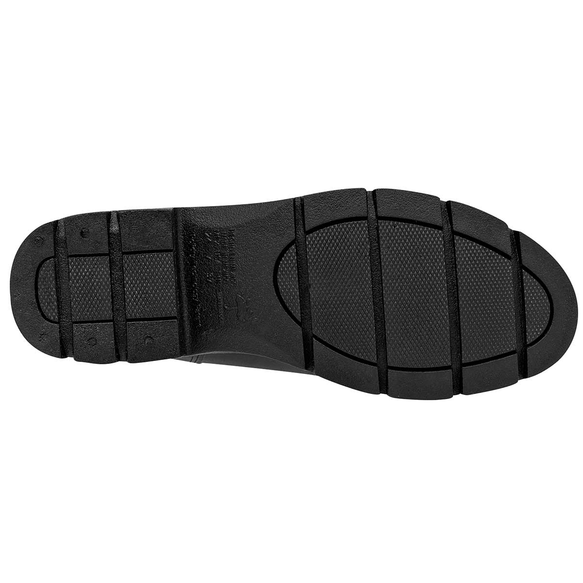 Botín con cuña Exterior Sintético Color Negro Para Mujer De Top Moda