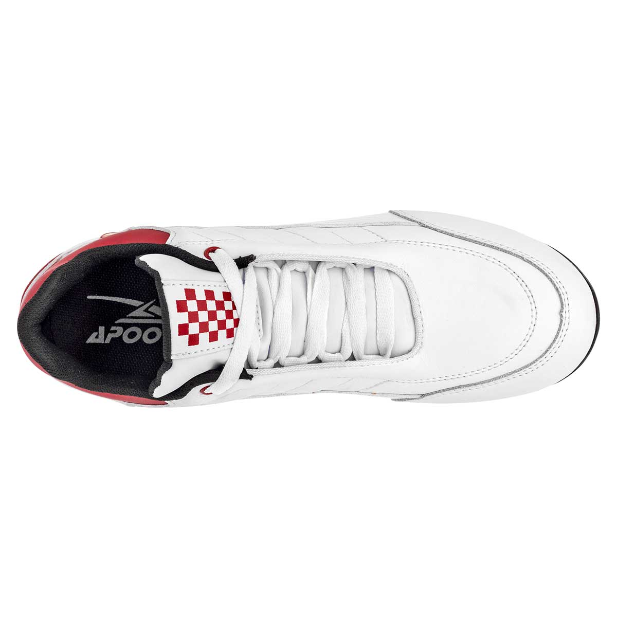 Tenis tipo deportivo Exterior Piel sintética Color Blanco Para Mujer De Apoort