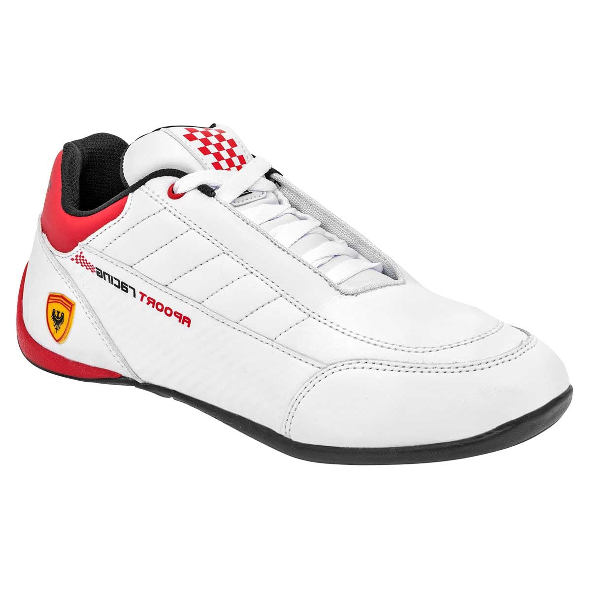 Tenis tipo deportivo Exterior Piel sintética Color Blanco Para Mujer De Apoort