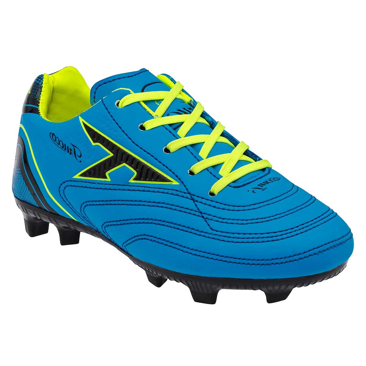 Tenis para Fútbol Exterior Piel sintética Color Azul Para Mujer De Trucco