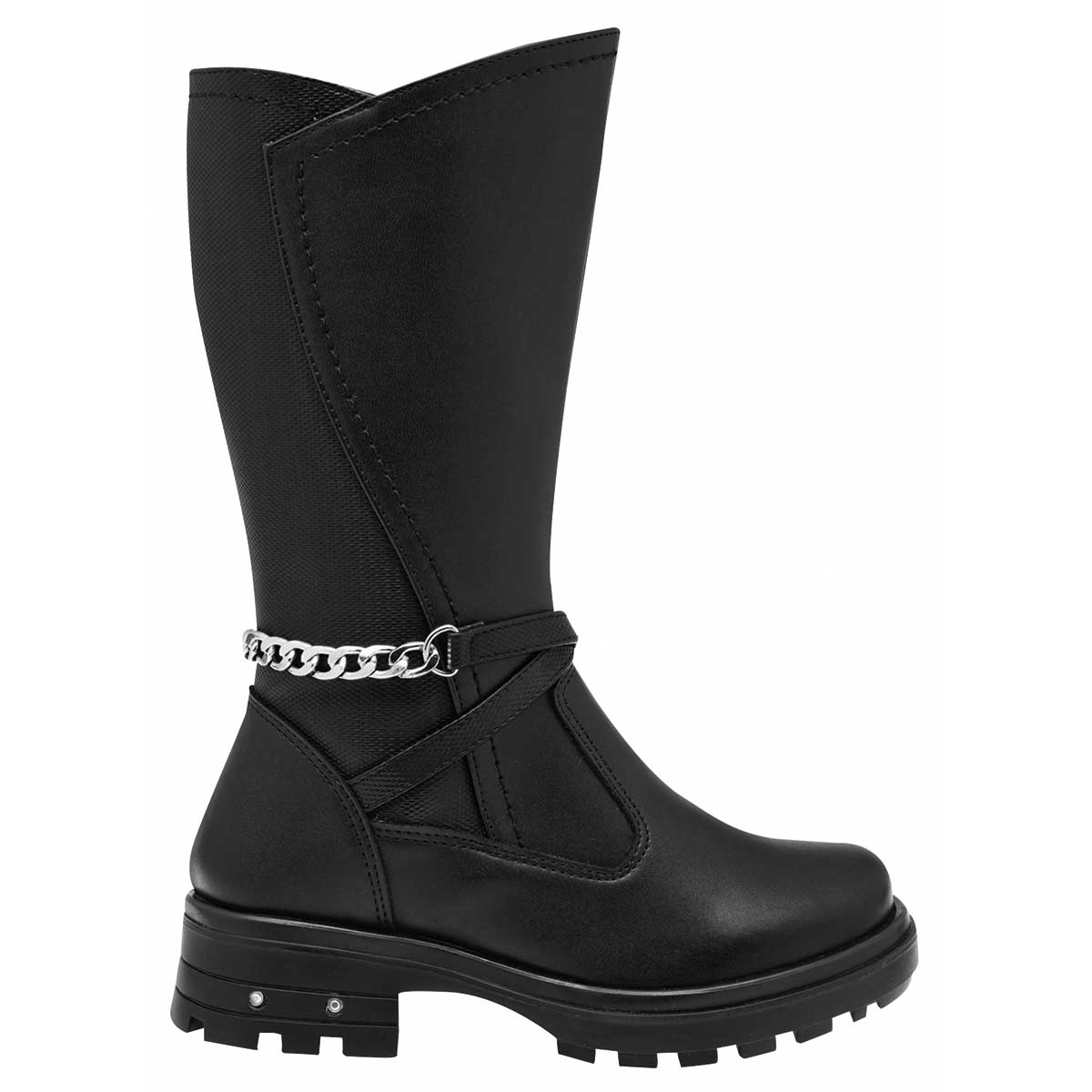 Botas altas Exterior Sintético Color Negro Para Mujer De Yuyin