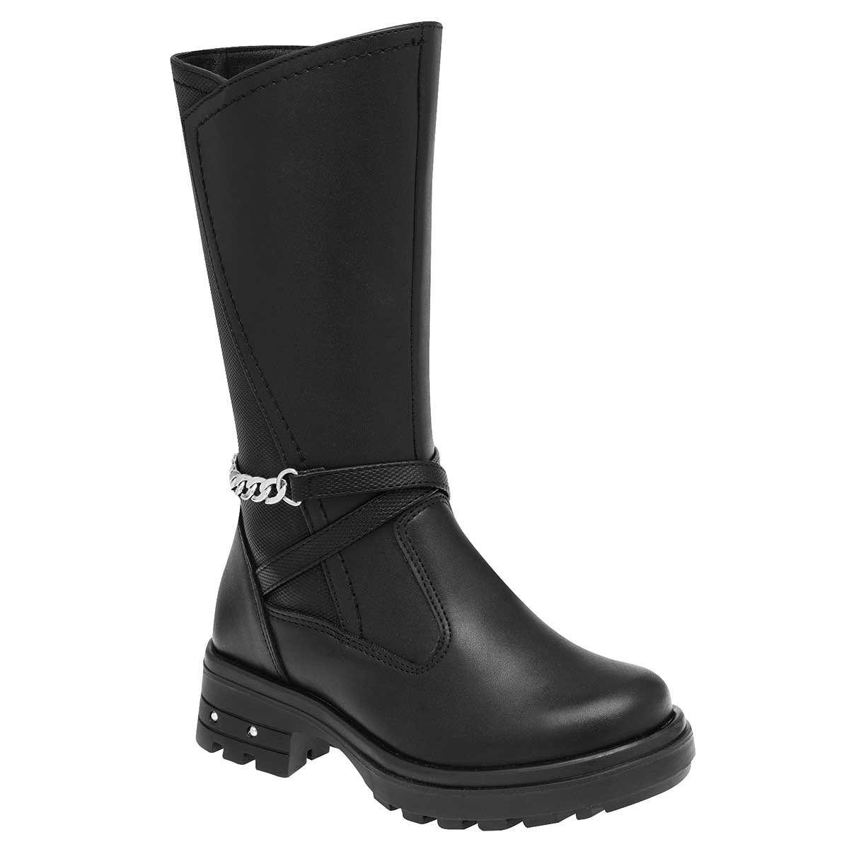 Botas altas Exterior Sintético Color Negro Para Mujer De Yuyin