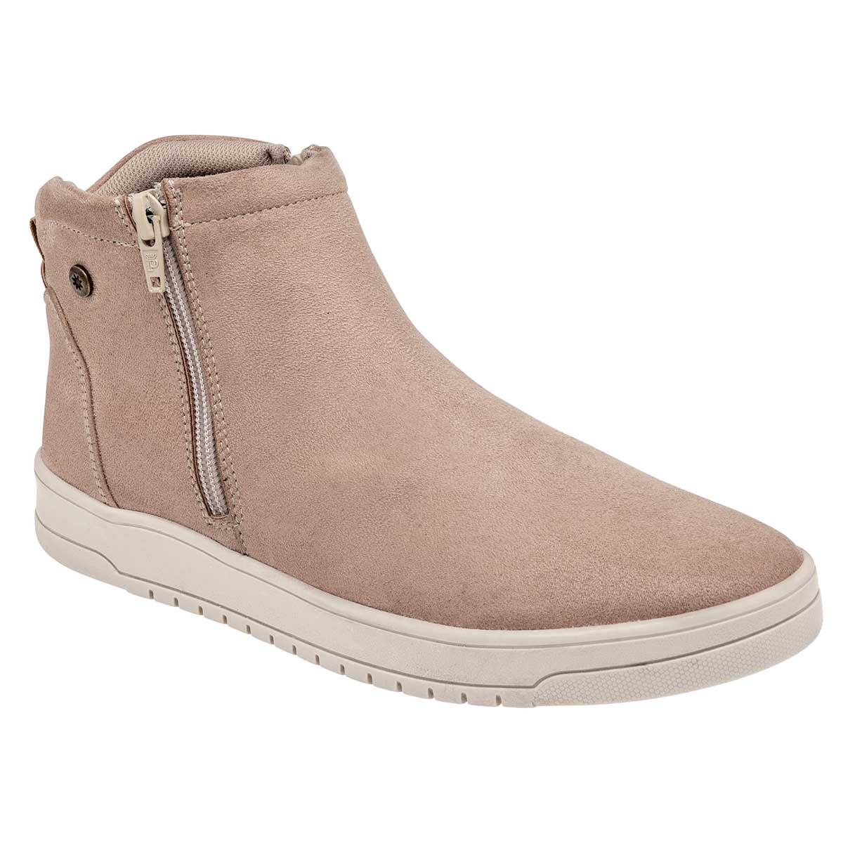 Tenis botín Exterior Sintético Color Beige  Para Mujer De Moramora