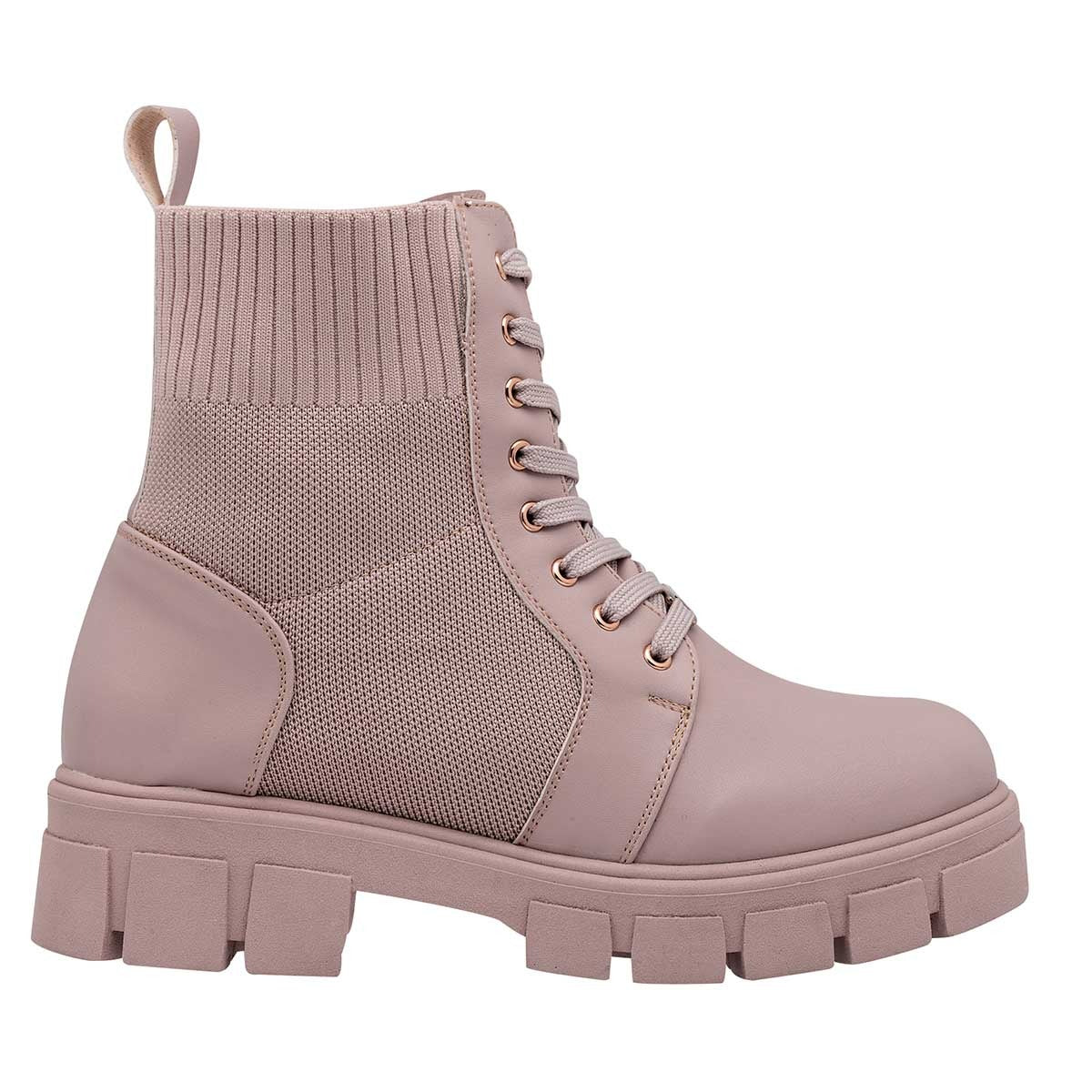 Botas casuales Exterior Sintético con Textil Color Rosa Para Mujer De RBCOLLECTION