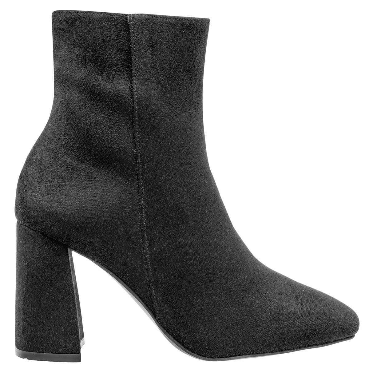 Botín con tacón Exterior Textil Color Negro Para Mujer De Pietro Alessandro