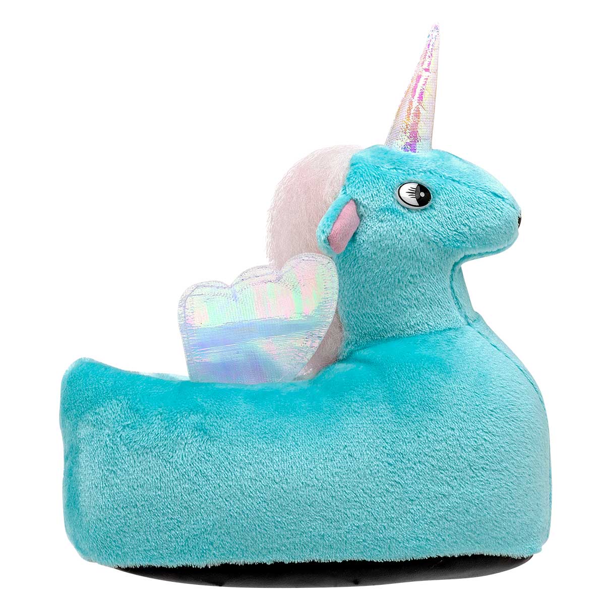 Pantuflas Exterior Textil Color Azul Para Mujer De Parvus