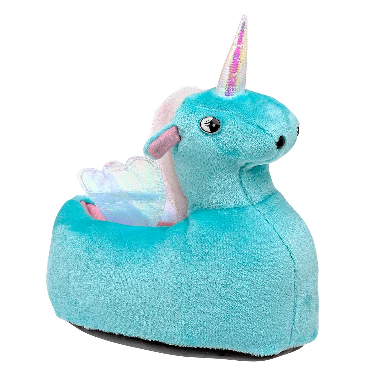 Pantuflas Exterior Textil Color Azul Para Mujer De Parvus