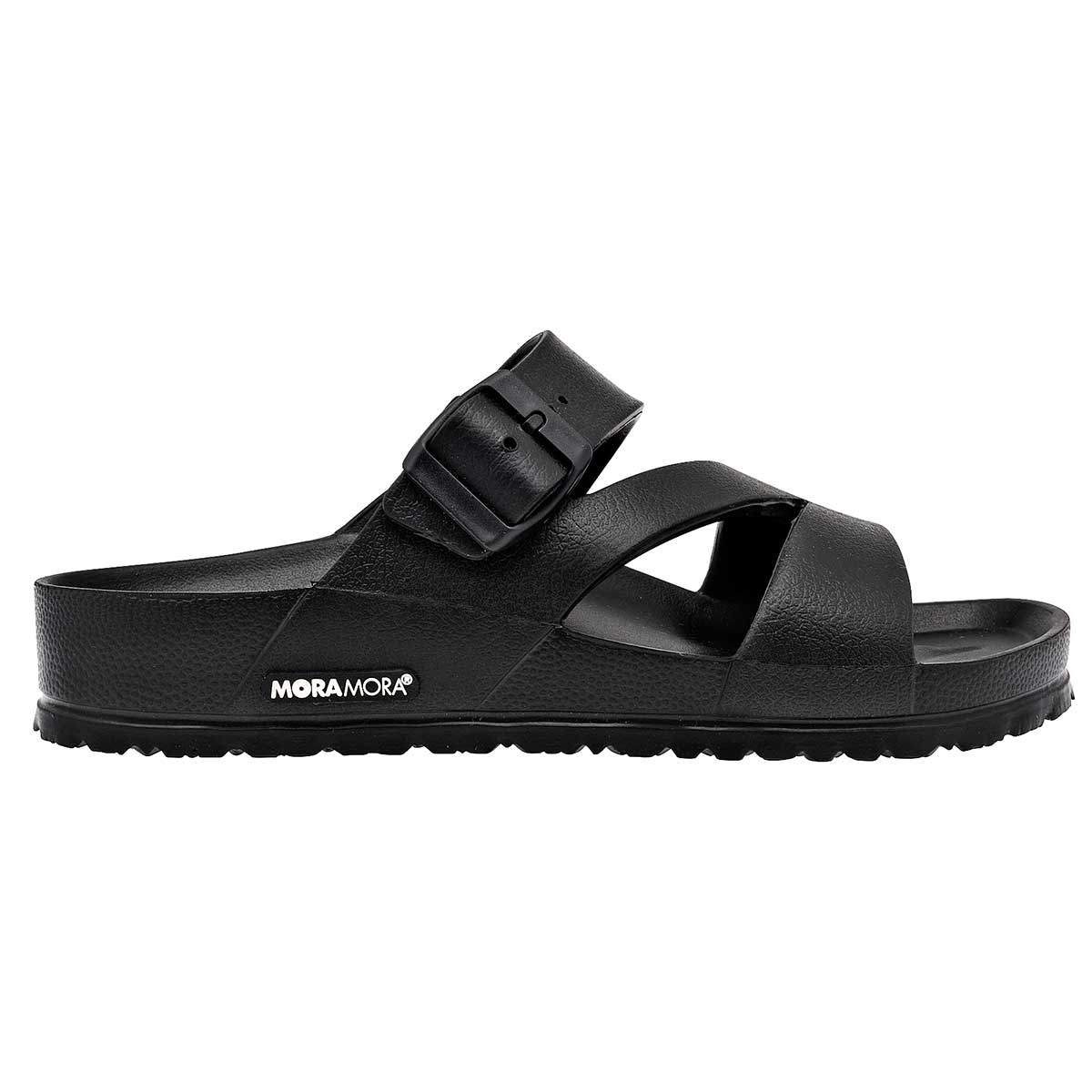 Sandalias de piso Exterior Sintético Color Negro Para Mujer De MORAMORA