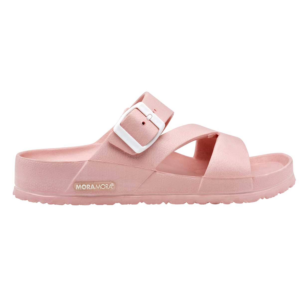 Sandalias de piso Exterior Sintético Color Rosa Para Mujer De MORAMORA