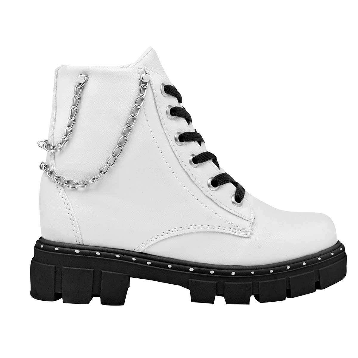 Botas casuales Exterior Sintético Color Blanco Para Mujer De Sexy Girl