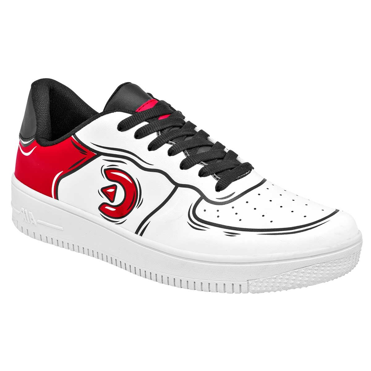 Tenis tipo deportivo Exterior Piel Sintética Color Blanco Para Hombre De RBCOLLECTION