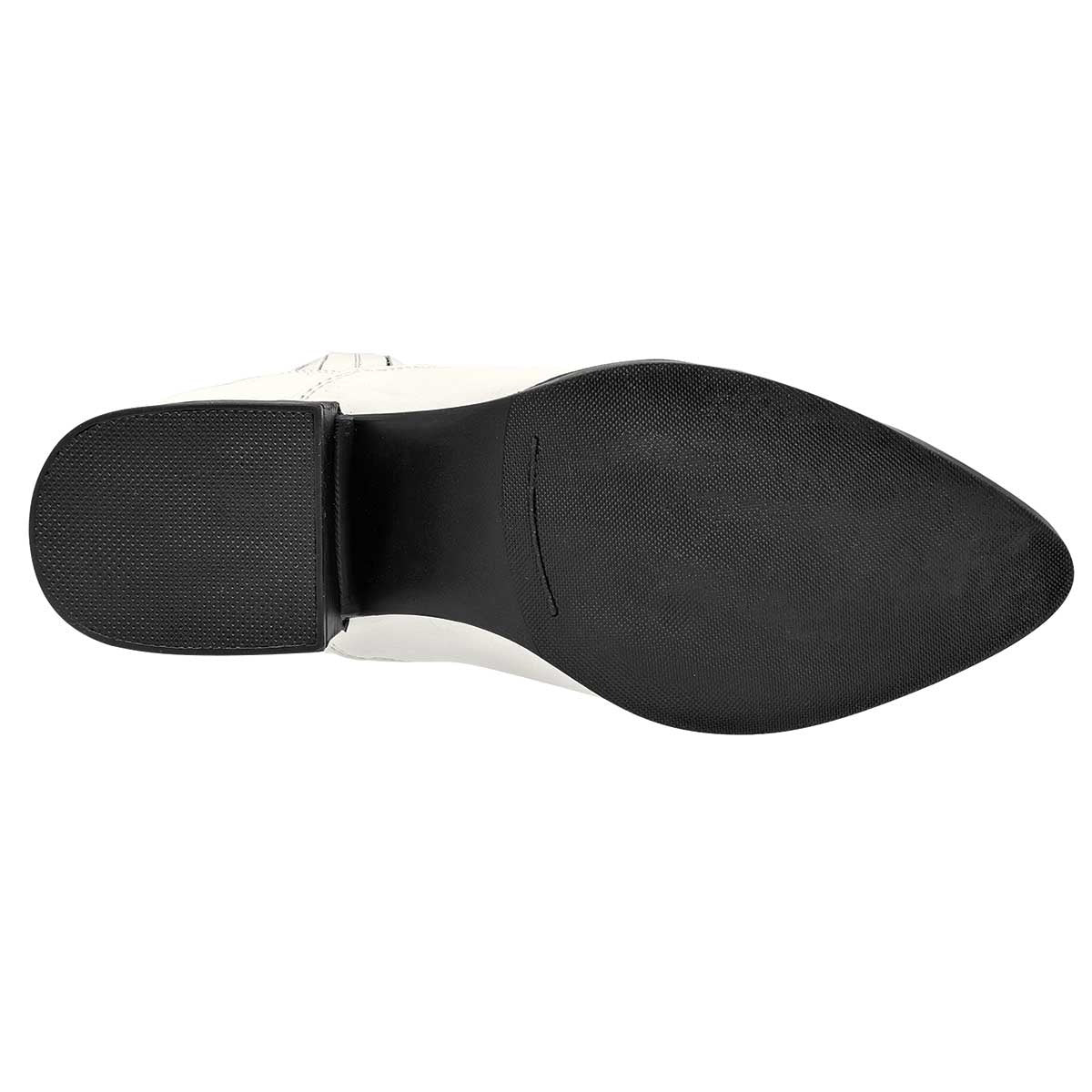 Botín con tacón Exterior Sintético Color Beige Para Mujer De RBCOLLECTION