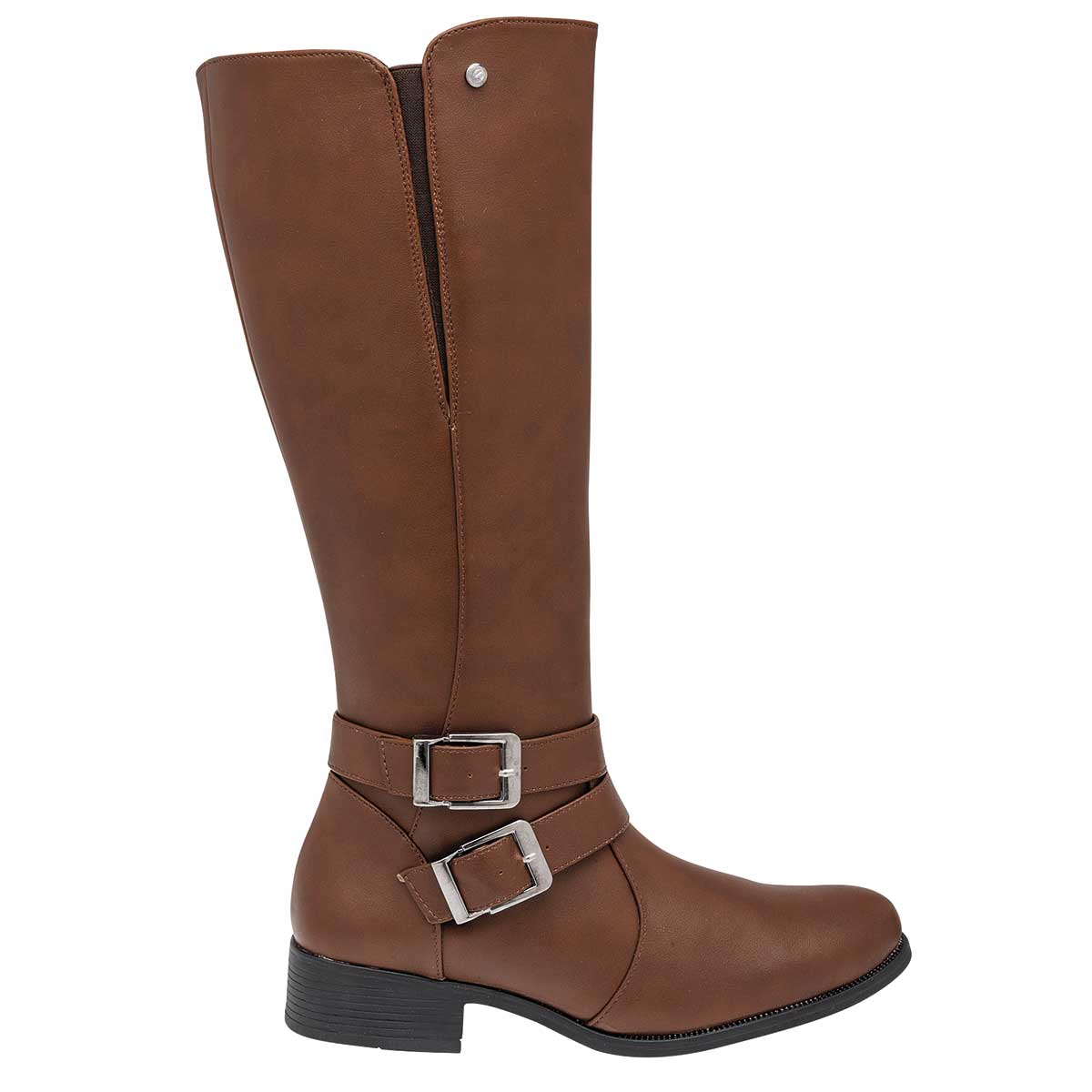 Botas altas Exterior Sintético Color Café Para Mujer De RBCOLLECTION