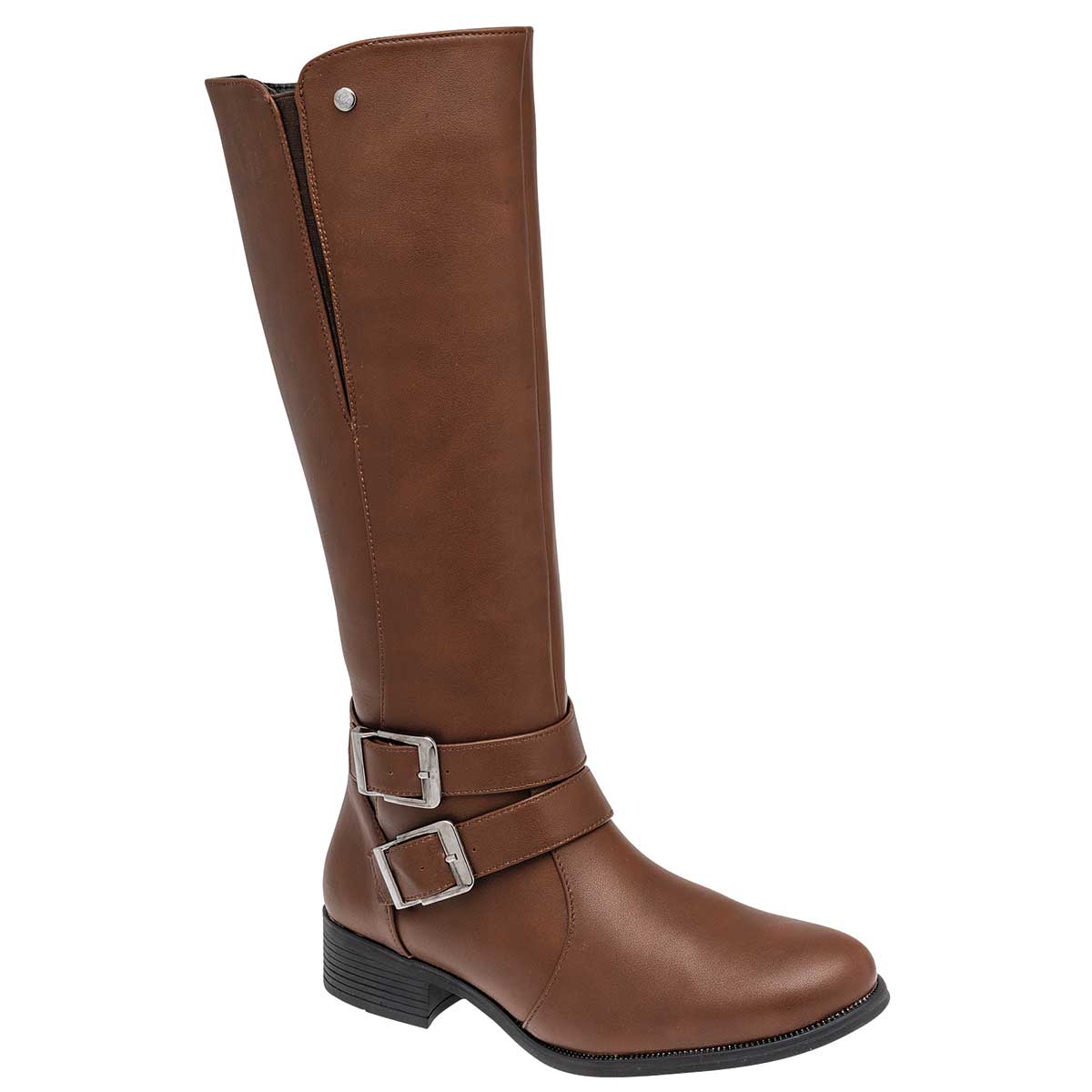 Botas altas Exterior Sintético Color Café Para Mujer De RBCOLLECTION