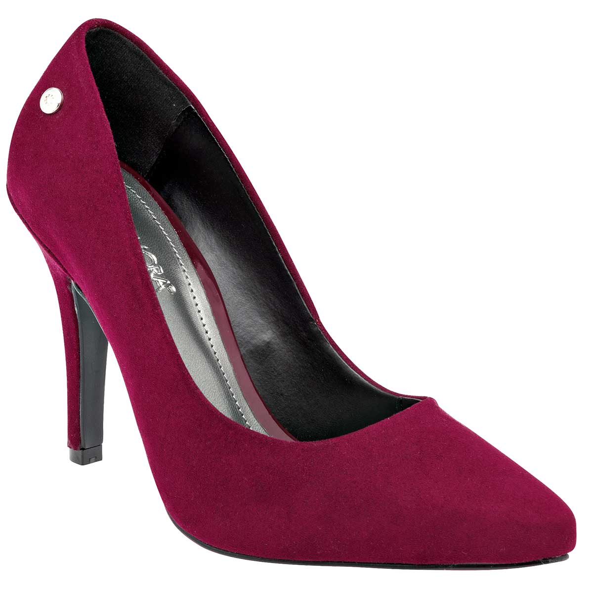 Zapatillas Exterior Sintético Color Vino Para Mujer De Moramora