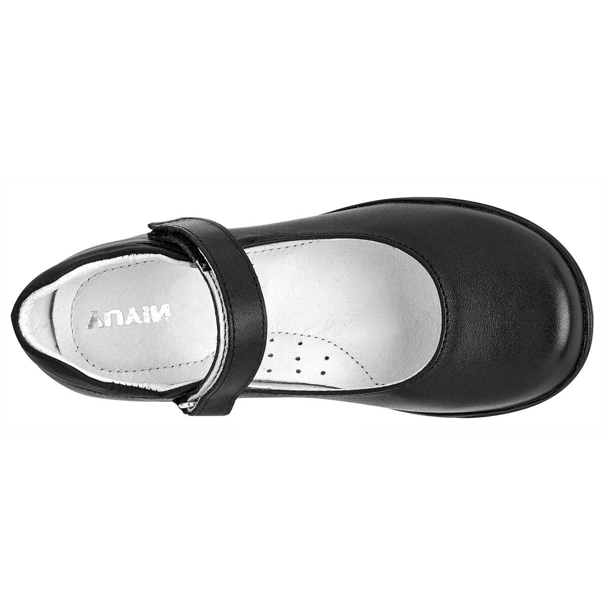 Zapato Mary Jane Exterior Piel Color Negro Para Mujer De Yuyin