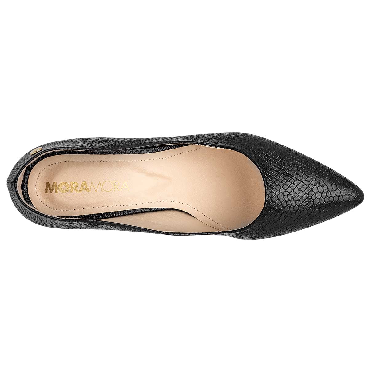 Zapatillas Exterior Sintético Color Negro Para Mujer De Moramora