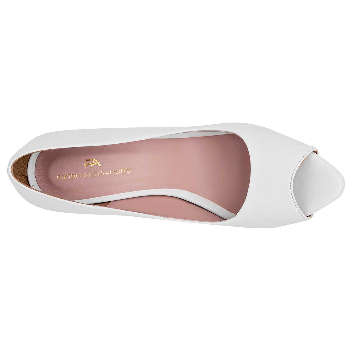 Zapatillas Exterior Sintético Color Blanco Para Mujer De Pietro Alessandro