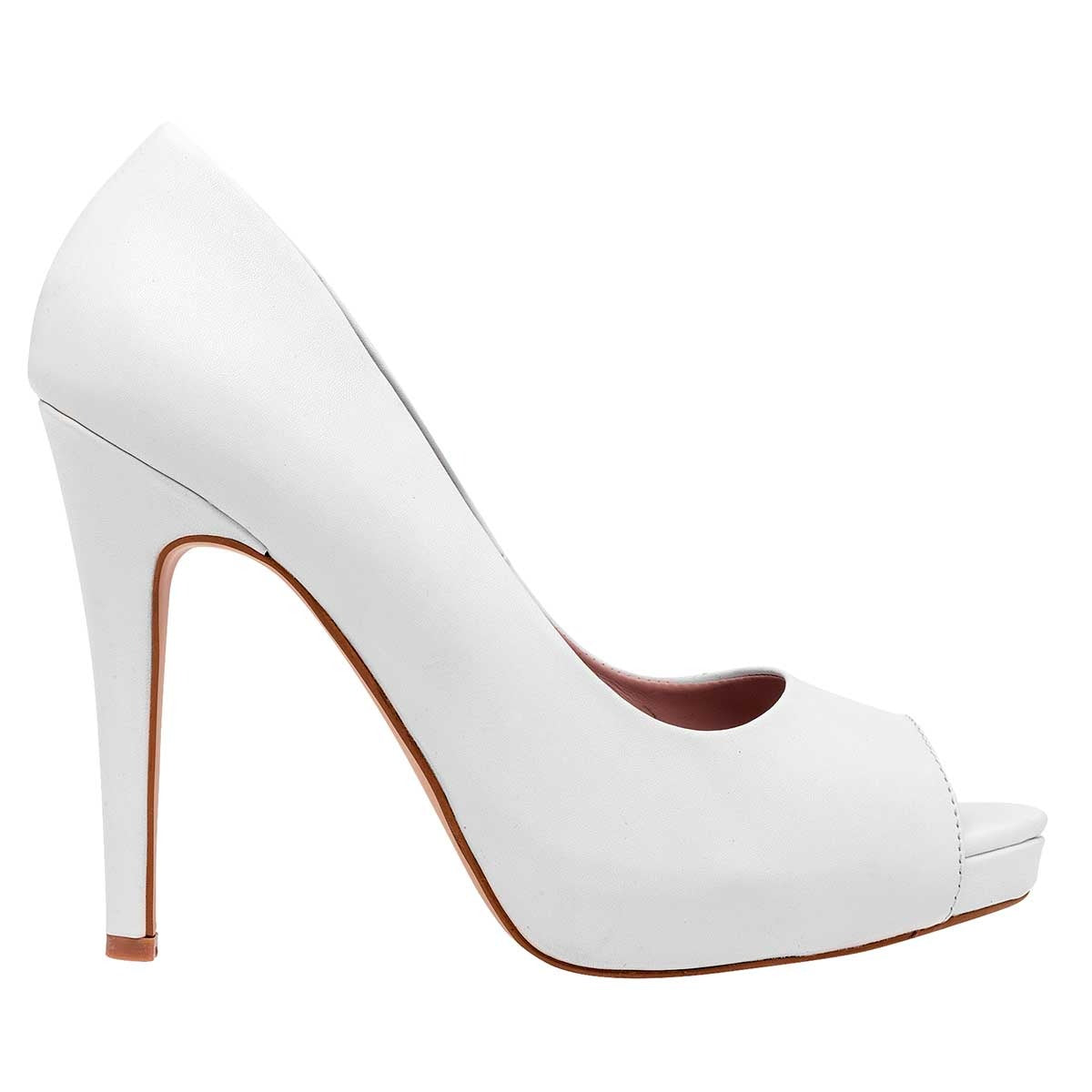 Zapatillas Exterior Sintético Color Blanco Para Mujer De Pietro Alessandro