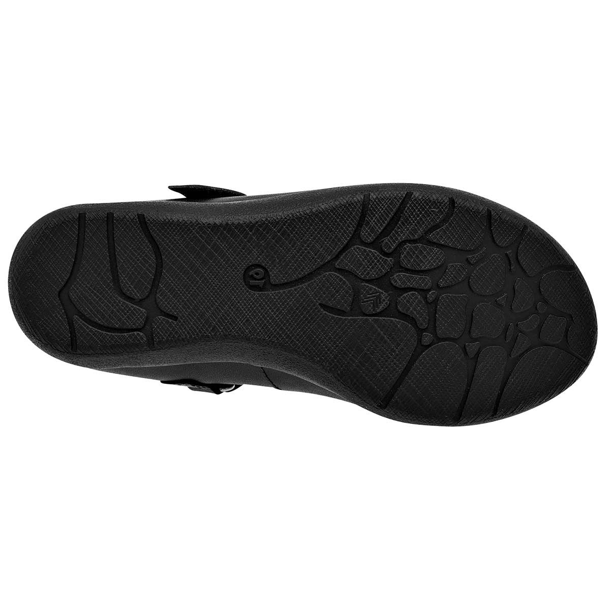 Zapato Mary Jane Exterior Piel sintética Color Negro Para Mujer De Yuyin