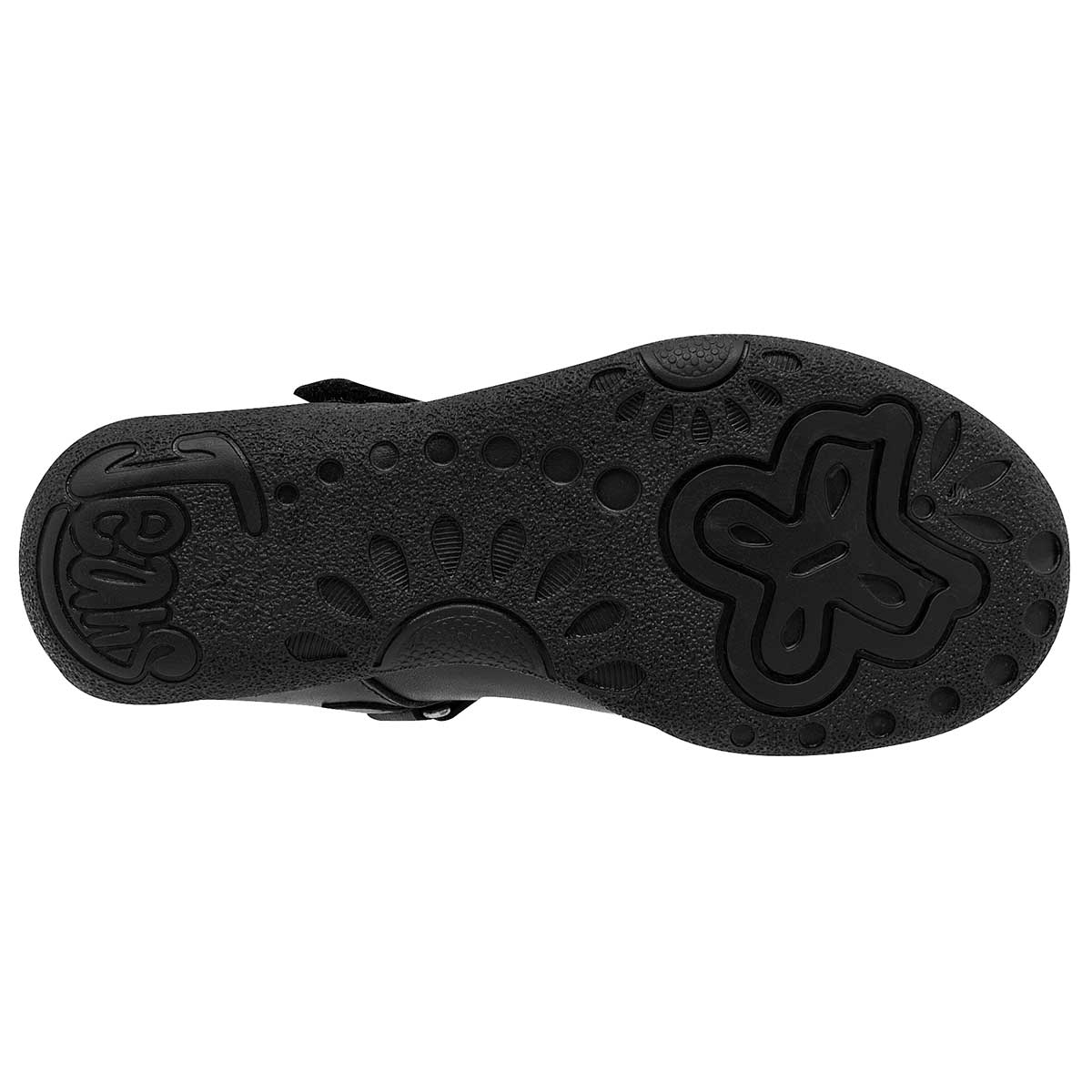 Mary jane Exterior Piel Color Negro Para Mujer De Yuyin