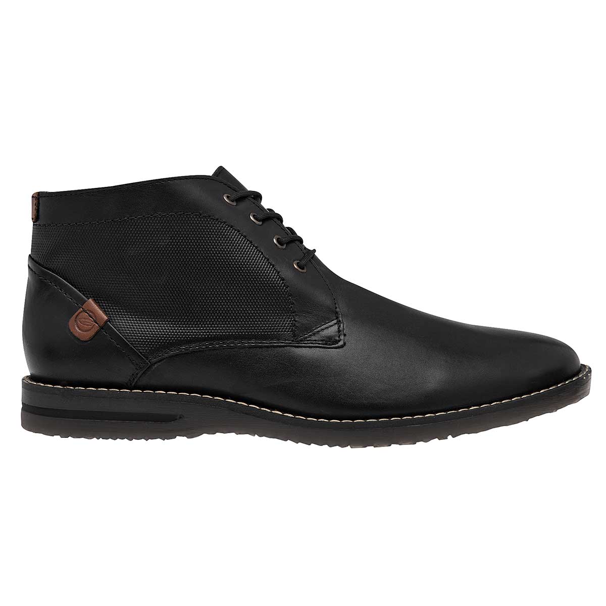 Botas casuales Exterior Piel Color Negro Para Hombre De Gino Cherruti