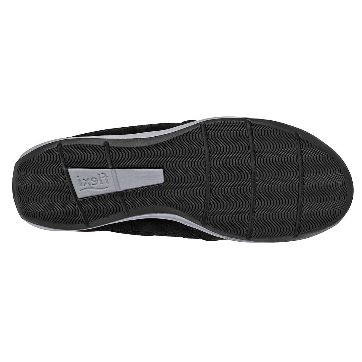 Zapato Confort Exterior Textil Color Negro Para Mujer De Flexi