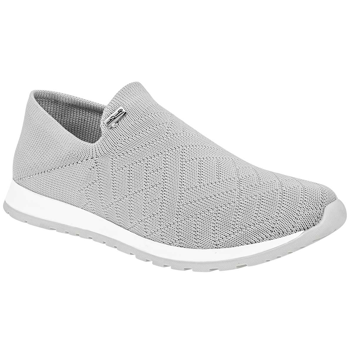 Zapato Confort Exterior Textil Color Gris Para Mujer De Been Class