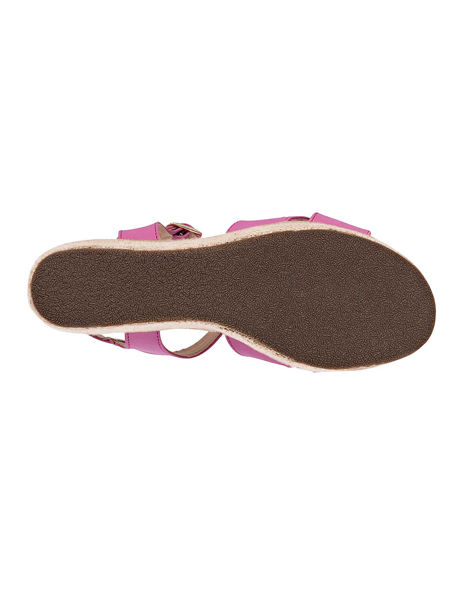 Sandalias con plataforma Exterior Piel sintética Color Rosa Para Mujer De RBCOLLECTION