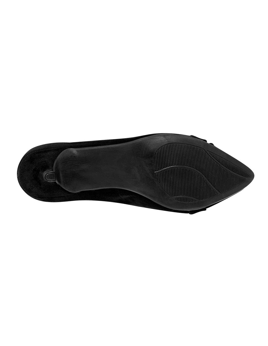 Zapatillas Exterior Textil Color Negro Para Mujer  De RBCOLLECTION