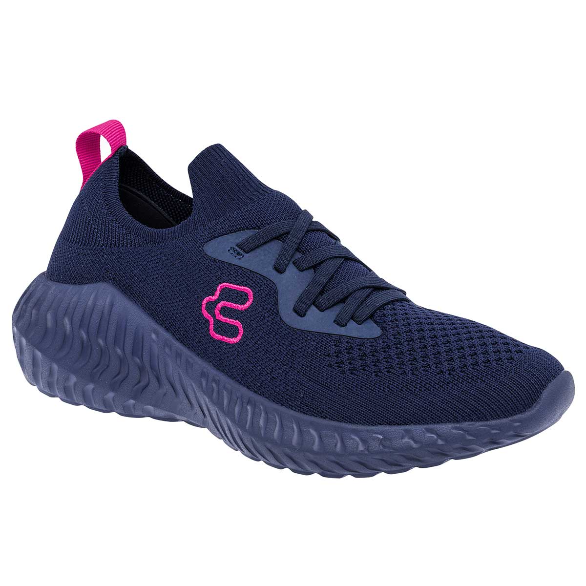 Tenis tipo Deportivo Exterior Textil Color Marino Para Mujer De Charly