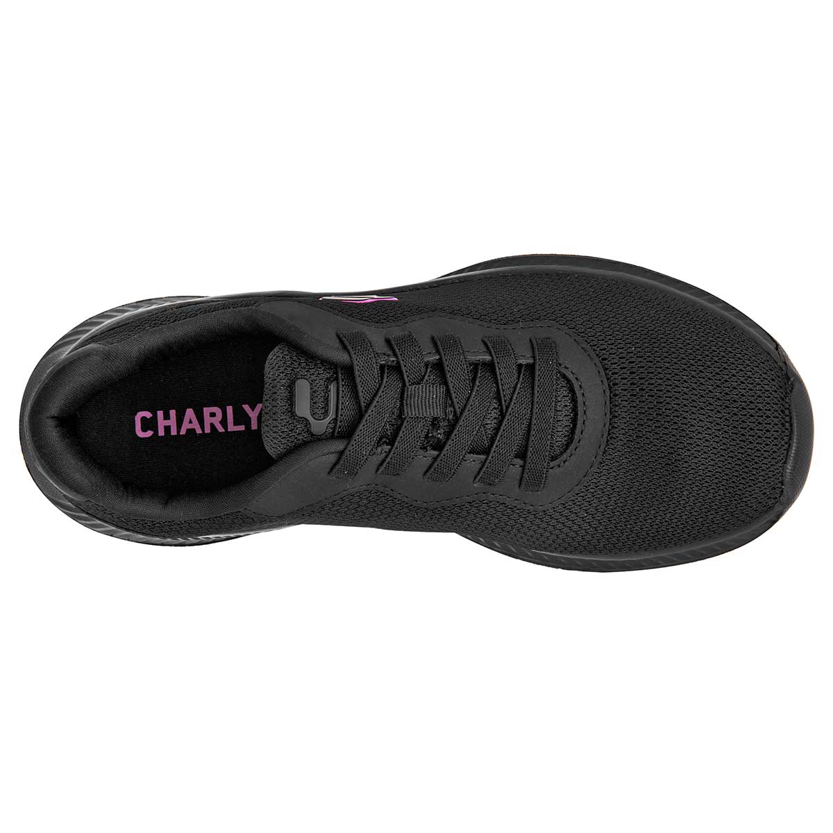 Tenis para entrenamiento Exterior Textil Color Negro Para Mujer De Charly