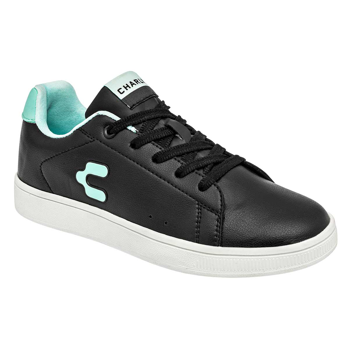 Tenis Mujer Charly Deportivos Casuales Flexible Transpirable negro 25  Charly 101D2U