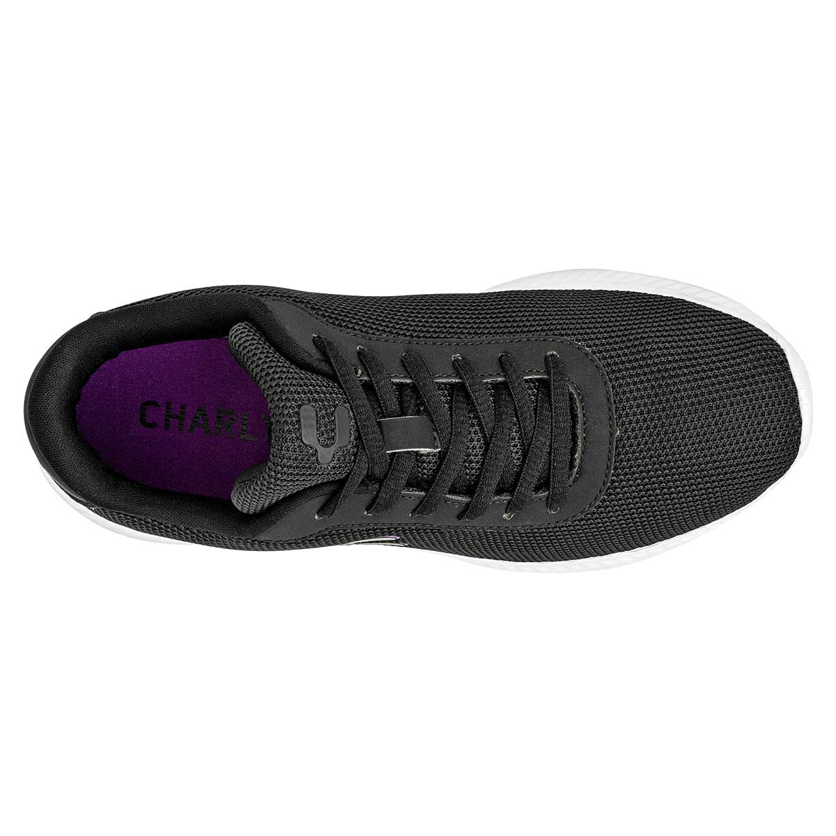Tenis para entrenamiento Exterior Textil Color Negro Para Mujer De Charly