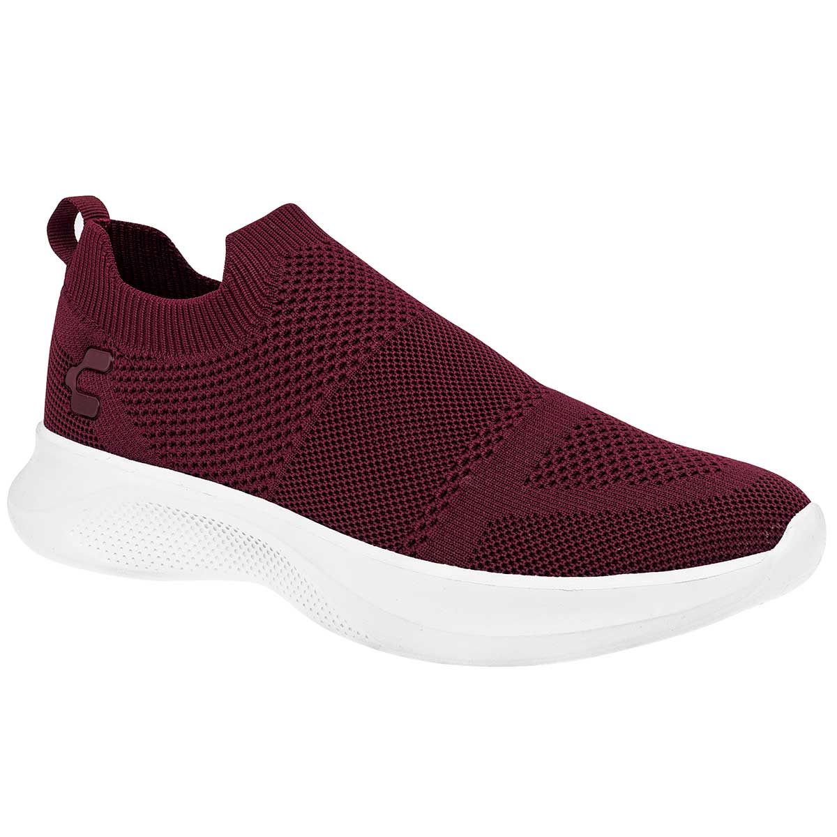 Tenis Tipo deportivo Exterior Textil Color Vino Para Hombre De Charly