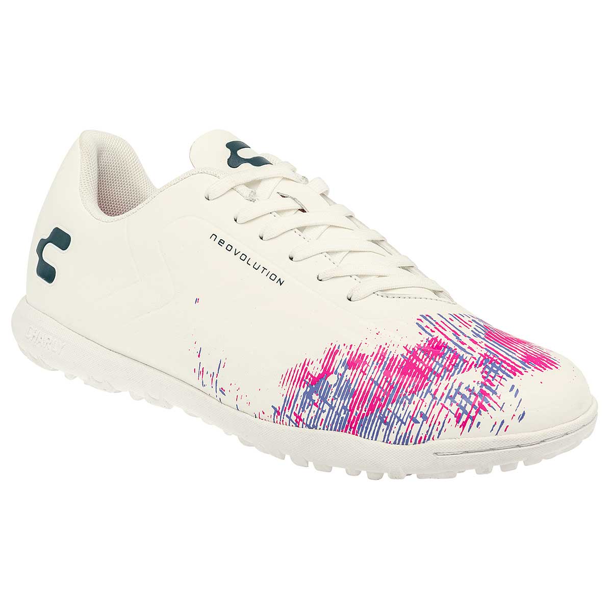 Tenis para Fútbol Exterior Sintético Color Blanco Para Hombre De Charly