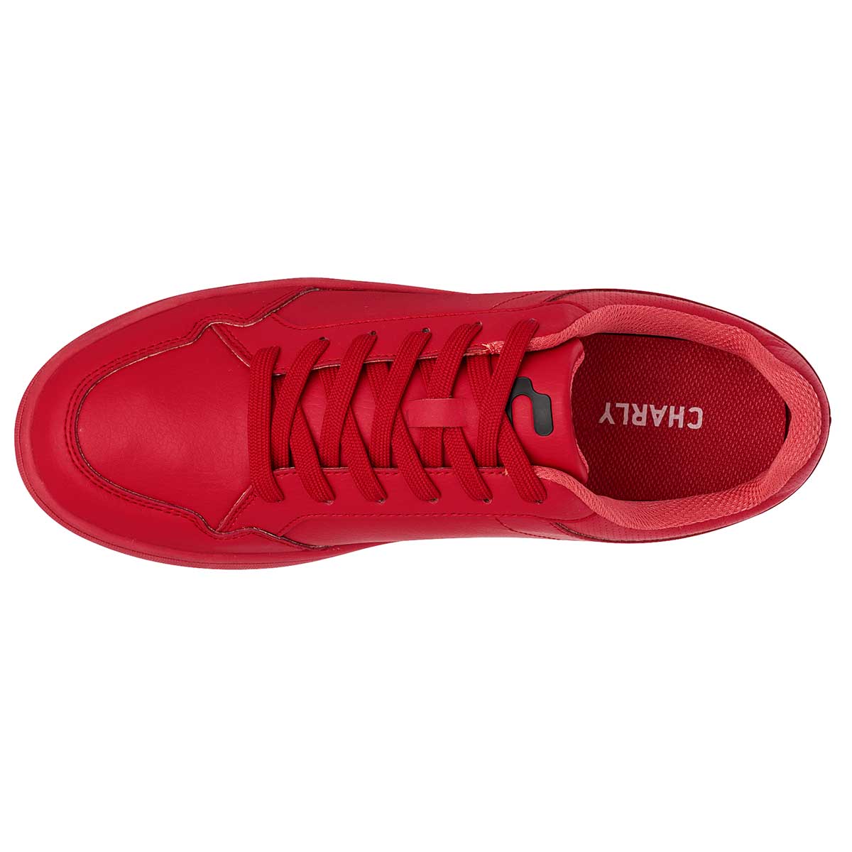 Tenis Tipo deportivo Exterior Sintético Color Rojo Para Hombre De Charly