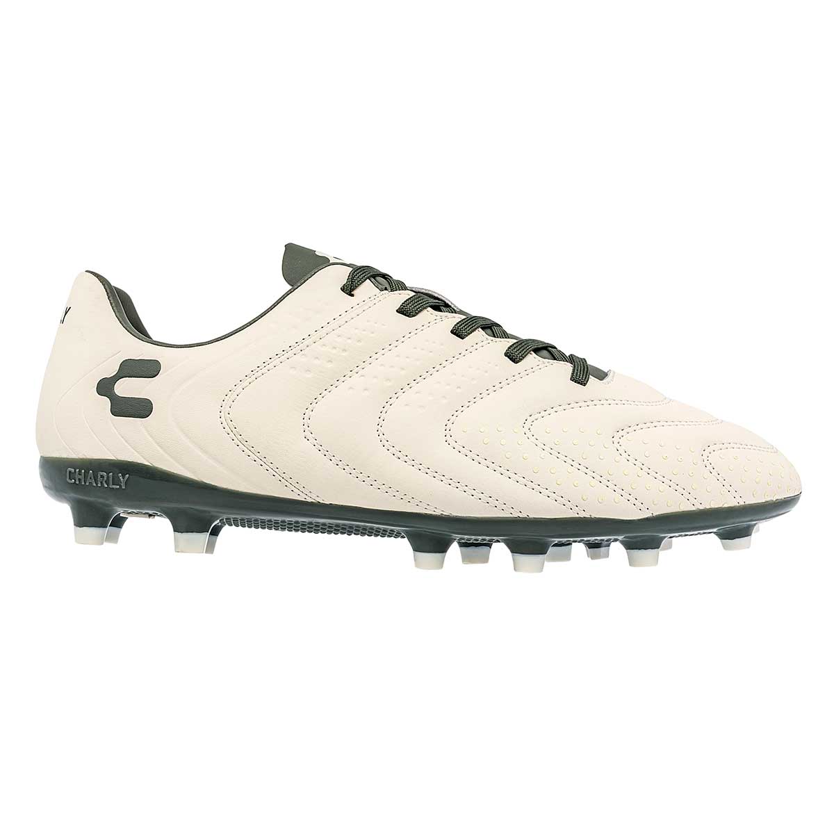 Tenis para Fútbol Exterior Sintético Color Beige  Para Hombre De Charly