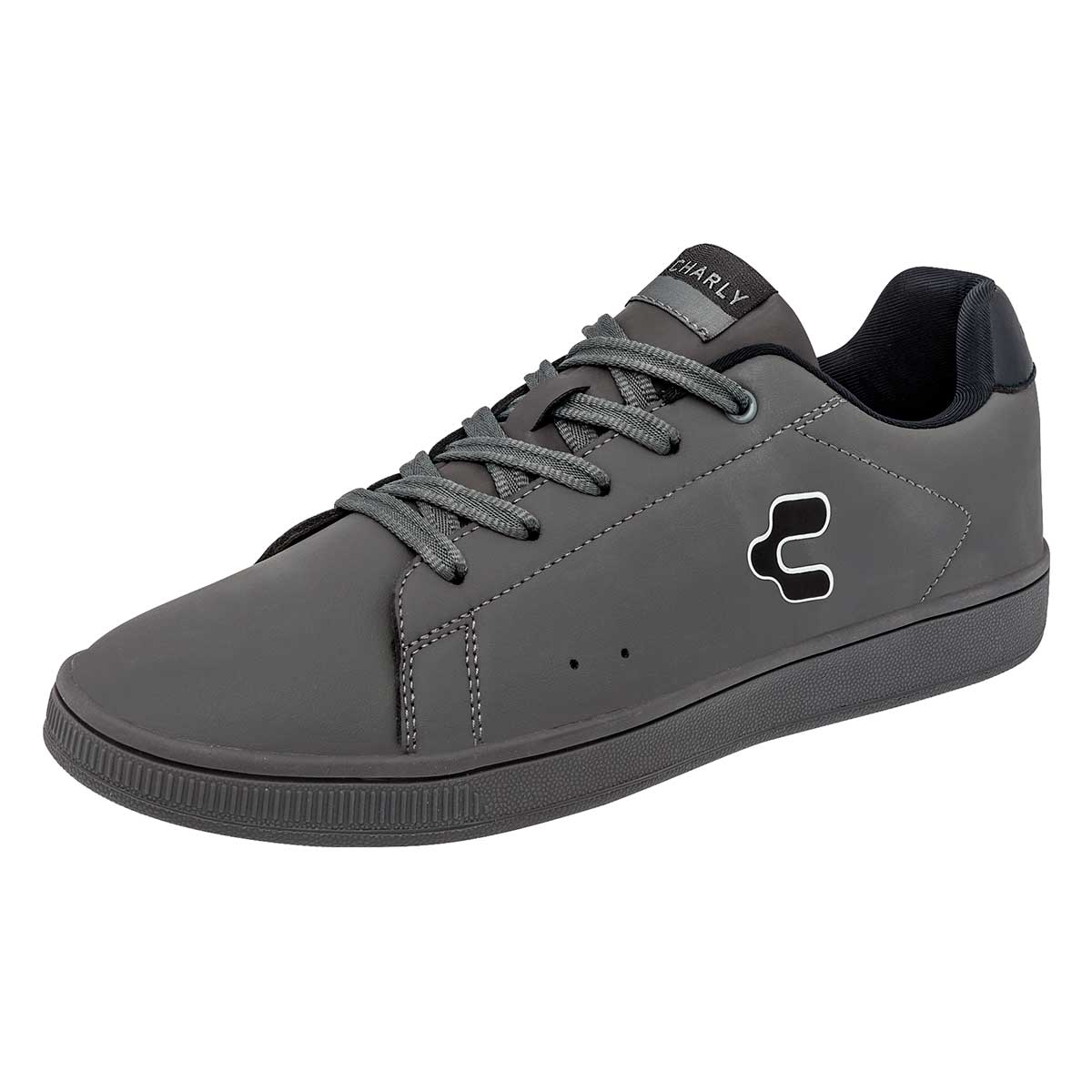 Tenis Tipo deportivo Exterior Sintético Color Gris Para Hombre De Charly