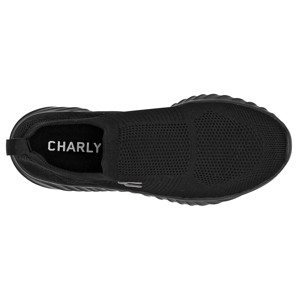 Zapato Confort Exterior Textil Color Negro Para Mujer De Charly
