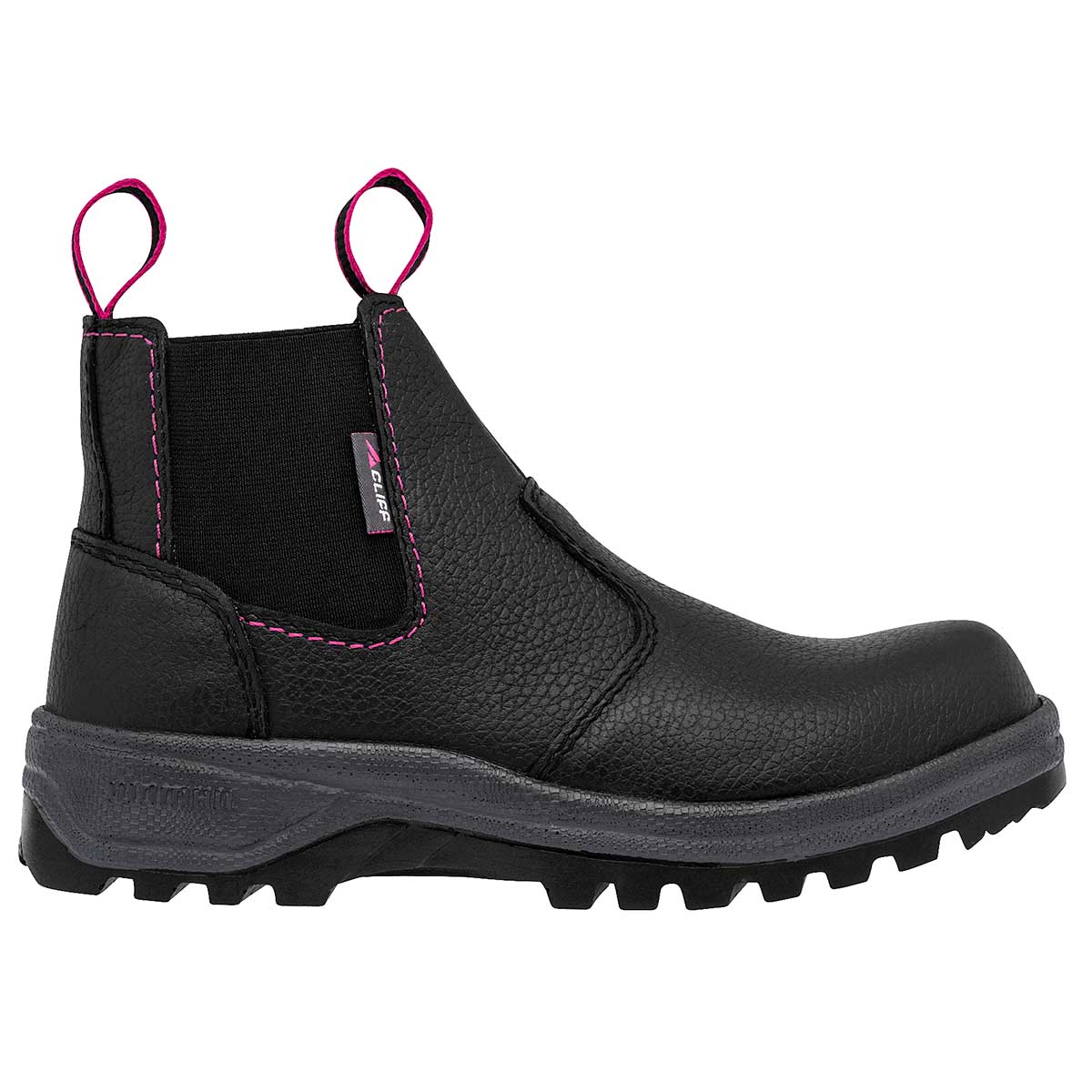 Bota industrial Exterior Piel Color Negro Para Mujer  De Cliff