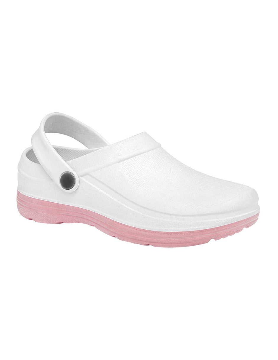 Sandalias de piso Exterior Sintético Color Blanco Para Mujer De RBBASICS