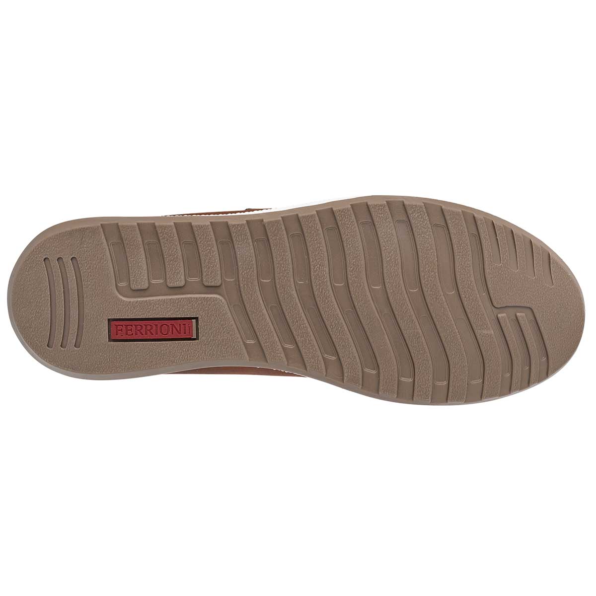 Tenis Tipo deportivo Exterior Sintético Color Camel Para Hombre De Ferrioni