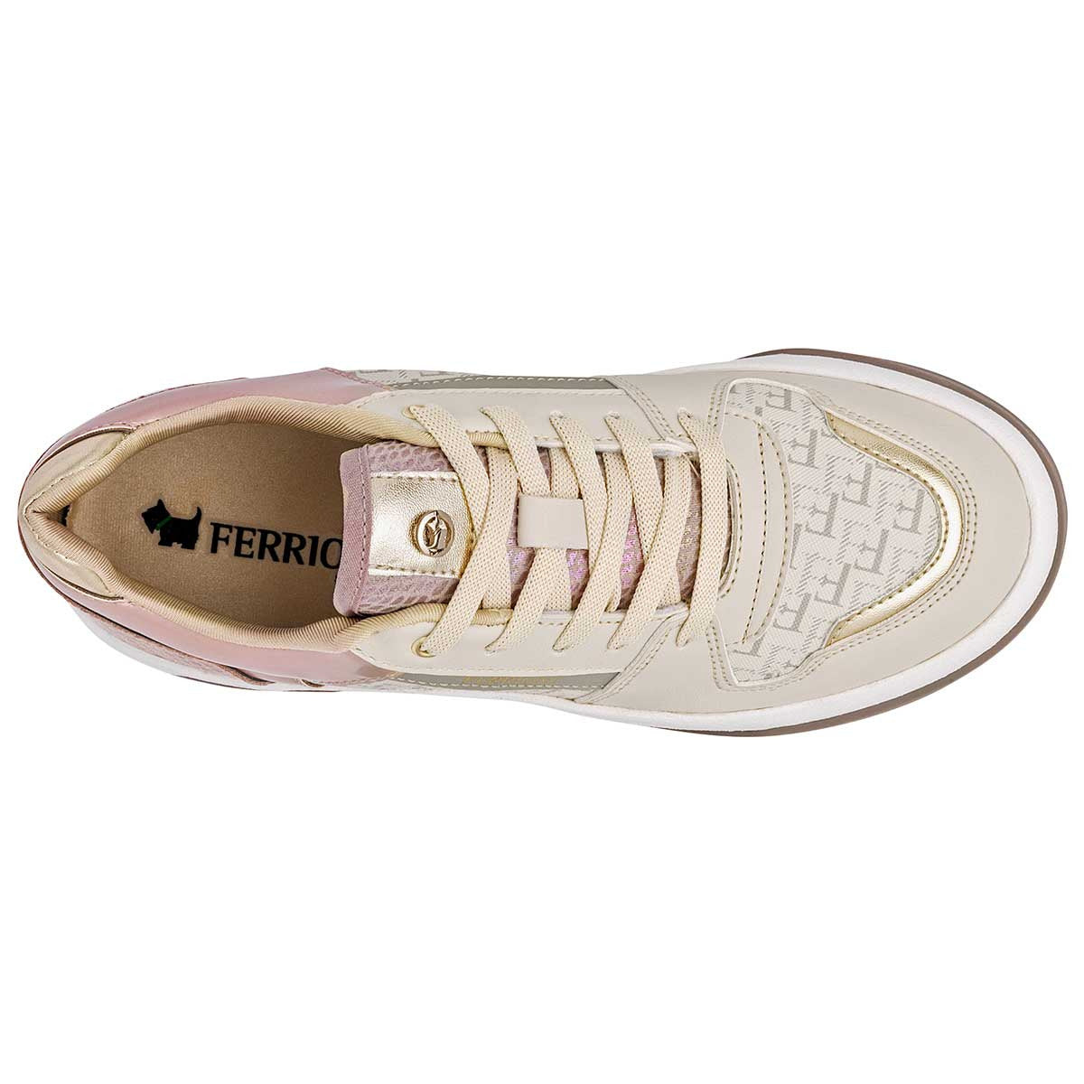 Tenis tipo Deportivo Exterior Sintético Color Late Para Mujer De Ferrioni