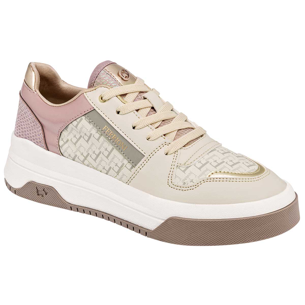 Tenis tipo Deportivo Exterior Sintético Color Late Para Mujer De Ferrioni